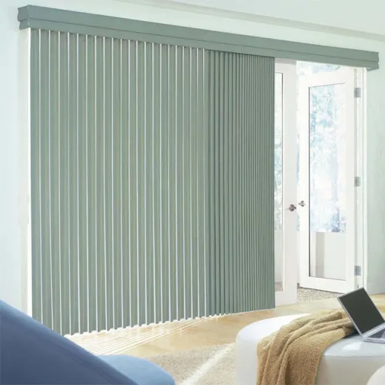 موزع ستائر عمودية – Popular Black 3 5 PVC Vertical Blinds Indoor Vinyl Window Covering